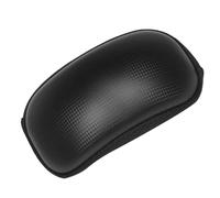 SUPVOX Pu Leather Ski Goggles Case Hard Protective Sports Glasses Box for Snowboard and Skiing Shockproof Design, Black, Suitable for Men and Women