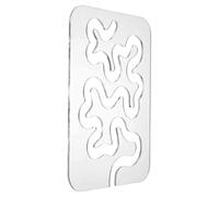 SUPVOX Quilting Patchwork Template Acrylic Sewing Tool Irregular Shape for DIY Quilt As You Go Projects