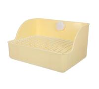 SUPVOX Rabbit Litter Tray Tissue Holder Large Pet Toilet for Rabbit Guinea Pig Chinchilla Ferret Squirrel Rat Small Animal Potty Trainer