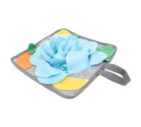 SUPVOX Rabbit Snuffle Mat Polar Fleece Slow Feeding Mat for Rabbits and Bunnies Durable Non Slip Base Stimulates Foraging Instinct Anxiety Relief and Fun Training