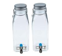 SUPVOX Rabbit Water Bottle for Small Pets Silent No Drip Water Dispenser for Cage Hanging Suitable for Hamsters Chinchillas Guinea Pigs Easy to Use and Refill