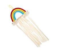 SUPVOX Rainbow Hairpin Hanger Creative Hair Clips Holder for Wall Decor Organizer for Headbands and Bows Space Saving Design with Lovely Rainbow Aesthetic
