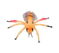 SUPVOX Realistic Large Bee Figure Educational Insect Model for Birthdays School Projects Family Games Lifelike Rubber Bee Curiosity Observation and Nature Learning