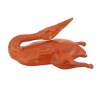 SUPVOX Realistic Roast Duck Model Pu Plastic Fake Food Prop for Kitchen Decor Teaching Tools Photography and Pretend Play for Home and Restaurant Displays