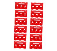 SUPVOX Realistic Traffic Fences Toys for Kids 12pcs Barricade Set Mini Construction Toys for Children