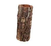 SUPVOX Realistic Tree Hollow Reptile Hideout with Authentic Bark Texture Multifunctional Shelter for Turtles Geckos Snakes and Lizards Stress-reducing Habitat Decoration for Terrarium and