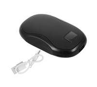 SUPVOX Rechargeable Mini Magnetic Hand Warmer with USB Cable Double Sided Fast Heating Pocket Warmer for Men and Women Compact Reusable Electric Heater with Digital Display for Outdoor