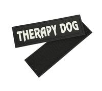 SUPVOX Reflective Dog Vest Patch Service Dog Patches Tape Closure for Night Visibility Professional Identification Tags