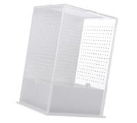 SUPVOX Reptile Breeding Box Acrylic Terrarium for Snakes Geckos Tarantulas Frogs and Insects Ventilation for Easy Observation and Cleaning