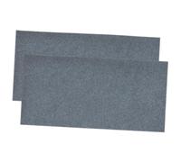 SUPVOX Reptile Breeding Cage Mat and Pet Box Bottom Pad, Absorbent Grey Polyester Fiber Carpet Liner 2pcs 120x60cm for Turtles and Reptiles