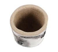 SUPVOX Reptile Water Bowl Tree Trunk Design for Lizards Geckos Habitat Terrarium Use as Drinking Bath and Feeding Dish