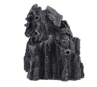 SUPVOX Resin Reptile Hideout Aquarium Decor Snake Cave with Natural Look Stain Resistant Terrarium Landscape Shelter for Lizards Bearded Dragons Amphibians and Spiders