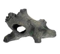 SUPVOX Resin Reptile Hideout Cave for Small Pets, Turtle Hiding Place and Snake Hide, Crawl Pets Shelter Naturalistic Design for Terrarium and Reptile Tank Decor