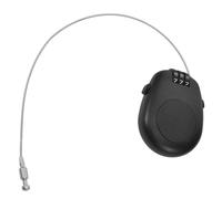 SUPVOX Retractable Cable Password Lock for Snowboard and Mountain Bike Security Lightweight Plastic Construction Multi Functional Theft Stroller and Skiing Boost Lock Durable Outdoor Use