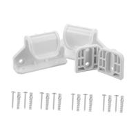 SUPVOX Retractable Gate Extension and Replacement Kit with Mounting Brackets and Screws for Indoor Safety Drill-Installed Hardware Neutral Color for Bedrooms Living Rooms