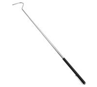 SUPVOX Retractable Snake Hook Portable Stainless Steel Reptile Catcher Tool Lightweight and Durable for Safe Handling of Snakes and Reptiles