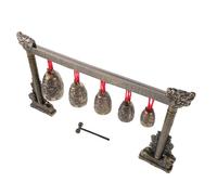 SUPVOX Retro Chimes Dragon Pattern Music Bells Bells Design Vintage Chimes Crafts Percussion Instrument Home for Performances