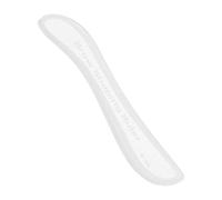 SUPVOX Reusable Brow Mapping Ruler Eyebrow Stencil, Eyebrow Tracing Guide for Quick Makeup Process and Accurate Brow Design, Portable Tool for Beginners and Travel