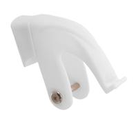 SUPVOX Roller Skate Rear Brake White Plastic Stopper for Inline Skates | Rear Brake Pad, Screws Included, Outdoor Use for Young Skaters in Parks