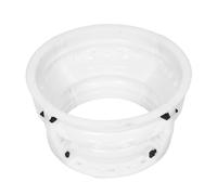 SUPVOX Roman Style Concrete Pillar Mold with Capital and Decorative Foot Base, Cement Pour Column Mould for Outdoor Garden Gate Fence Post, Architectural Balustrade Pillar Mould