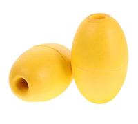 SUPVOX Rope Floats Buoy Set for Kayak Canoe Yacht Oval Water Float with Drift Anchor Function Portable Marine Mooring Buoys for Safe Boating and Water Sports 4.02X2.60X2.60In 2 Pack