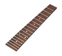 SUPVOX Rosewood Ukulele Fingerboard Frets Lightweight DIY Repair Part for Beginners and Professionals with Sturdy Strings Portable Musical Instrument Accessory