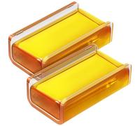 SUPVOX Rosin for Violin and Viola Bow High Viscosity Rosin 2 Pcs with Storage Boxes for Pleasant Pronunciation, Suitable for Cello Bow Accessories