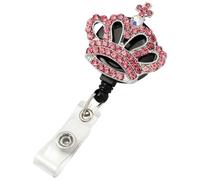 SUPVOX Rotating Badge Clip Retractable Badge Holder for Office Use with Multi-Function Key Chain for Nurses