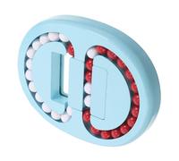 SUPVOX Rotating Bean Fidget Interactive Sensory Puzzle for Adults and Travel Friendly Tactile Game Safe and Design for All Ages