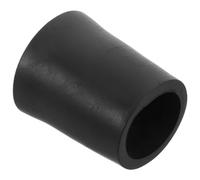 SUPVOX Rubber Replacement Cane Tips for Crutch and Walking Stick, Durable Black Rubber Feet Caps with Quick Installation for Travel Mobility Aid Targeting Seniors and Disabled