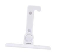 SUPVOX Safety Lock Child Proof Door Lever Lock White Plastic to Prevent Opening Windows and Securely Latch Appliances for Home Use for Toddlers and Children