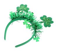 SUPVOX Saint Patrick's Day Shamrock Headband Green Irish Festival Accessories Stylish Comfortable Hairwear for Men Women Parties Weddings Traditional Irish Symbol