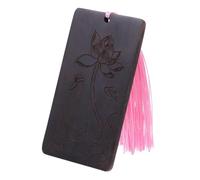 SUPVOX Sandalwood Guzheng Nail Pick Storage Card Practical Winding Plate for Adults and Protective Holder for Guitar and Pipa Picks Random Color