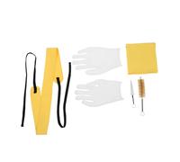 SUPVOX Saxophone Clarinet Flute Cleaning Kit with Precision Brushes Soft Nonabrasive Cloth and Glove for Alto Tenor Soprano Trumpet Maintenance Wind Woodwind Instrument Care