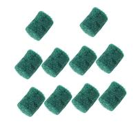 SUPVOX Saxophone Felt Column Bumper Guard Pad Key Positioner 10pcs High-Grade Felt Material Repair Parts for Alto Tenor Soprano Saxophone 8x11mm Green