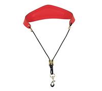 SUPVOX Saxophone Strap Padded Design for Comfortable Support Cotton and Leather Material for Alto and Tenor Saxophonists