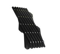 SUPVOX Scalable Car Window Pet Gate Safety Fence for Vehicles Black Large Smooth PP Material with Easy Install Buckle Slot Ventilation-friendly Mesh Barrier for Dogs and Pets