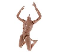 SUPVOX Scale Male Action Figure Model with Movable Joints Articulated Mannequin for Artists and Collectors Poseable Skeleton Soldier Figure for Drawing and Display