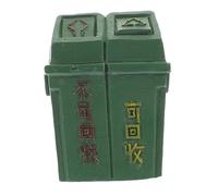 SUPVOX Scale Tiny Waste Bin for Dollhouses Office Decor and Landscape Enhancements Design for Realistic Touch Various Scenes