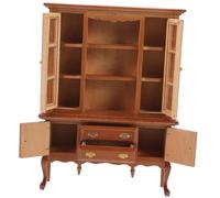 SUPVOX Scale Wooden Mini Furniture Decor for Playhouse for Bedroom Dining Room Scenes Great for Day and Birthdays