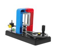 SUPVOX School DIY Hand Cranked Generator Dc Electric Experiment Equipment for Physics Lab Easy to Use Educational Tool for Learning Electricity Mechanics