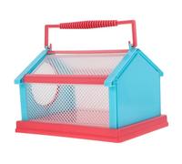SUPVOX Science Observation Box for Boy Girl Large Pink and Blue Insect Collection Toy with Tweezers for Nature Exploration and Educational Learning Activities