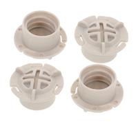 SUPVOX Screw Caps Secure Assembly and Safety Enhancement Covers Light Grey 4pcs Plastic for Children's Slide with 2.6cm Inner Diameter for Indoor Playroom Use
