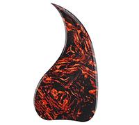 SUPVOX Self-adhesive Accessory Plastic Impact Guard Pickguard Guitar with Design Protection and Delicate Pattern for Scratch Replacement Acoustic