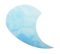 SUPVOX Self-adhesive Acoustic Guitar Pickguard for Folk Guitar Thickened Resin Comma Shape Scratch Plate, Protective Pick Guard for Strumming and Stylish Decoration