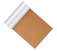 SUPVOX Self-Adhesive Cork Roll 600x300x2mm Natural Cork Board Sheet for Drawer Liner Notice Board and DIY Craft Projects 2mm Thick Mat with Backing for Office and Home Use