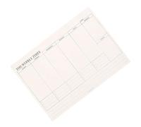 SUPVOX Self-discipline Tearable Business Daily and Weekly Planner Notepad, Minimalist Schedule Task Organizer for Office and Personal Use,