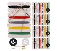 SUPVOX 100 Sets Travel Sewing Kits, Convenient Stitches Kit with Button, Needle, Thread, Pin, for Travel, Home, Hotel Amenities Necessities