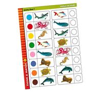 SUPVOX Shape Matching Toys for Boys and Girls Cards Flash Cards Toys for Toddlers Early Education Learning Months