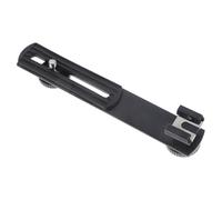 SUPVOX Shaped Microphone and Fill Light Stand Bar with Anti-slip Spacing Rod for Live Broadcasting and Studio Use Dual-head Holder for Secure Equipment Storage